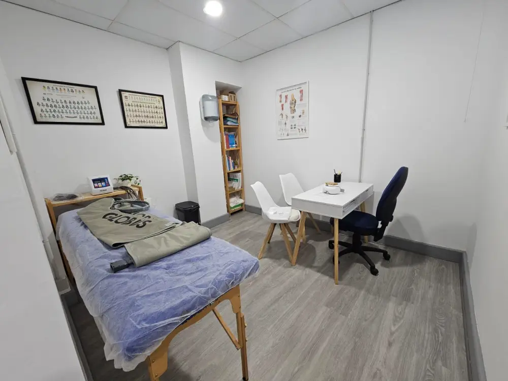 Sala de fisioterapeuta en DM fisioterapia